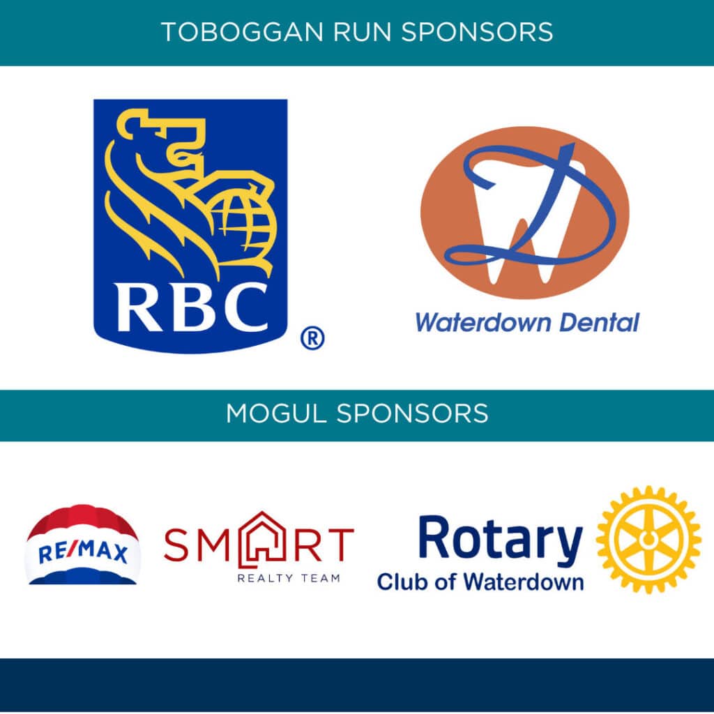 RBC, Waterdown Dental, Smart Realty Team and Rotary Club of Waterdown Sponsor Logos