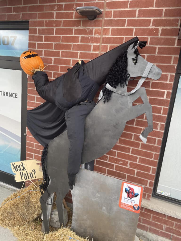 Headless Horseman Scarecrow at Movement Solutions