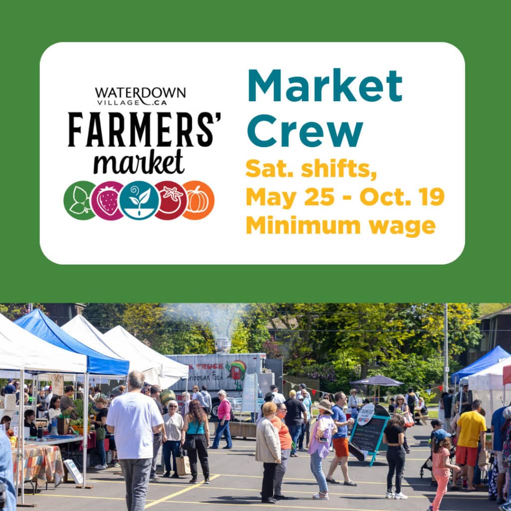 Farmers Market Crew on Saturdays